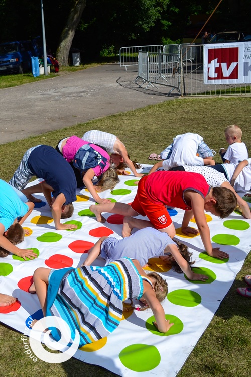 gra wielkoformatowa - wielki twister na 30 osób
