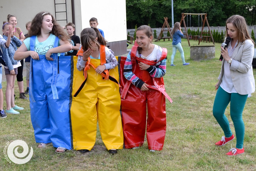 wyścigi w potrójnych spodniach, teambulding
