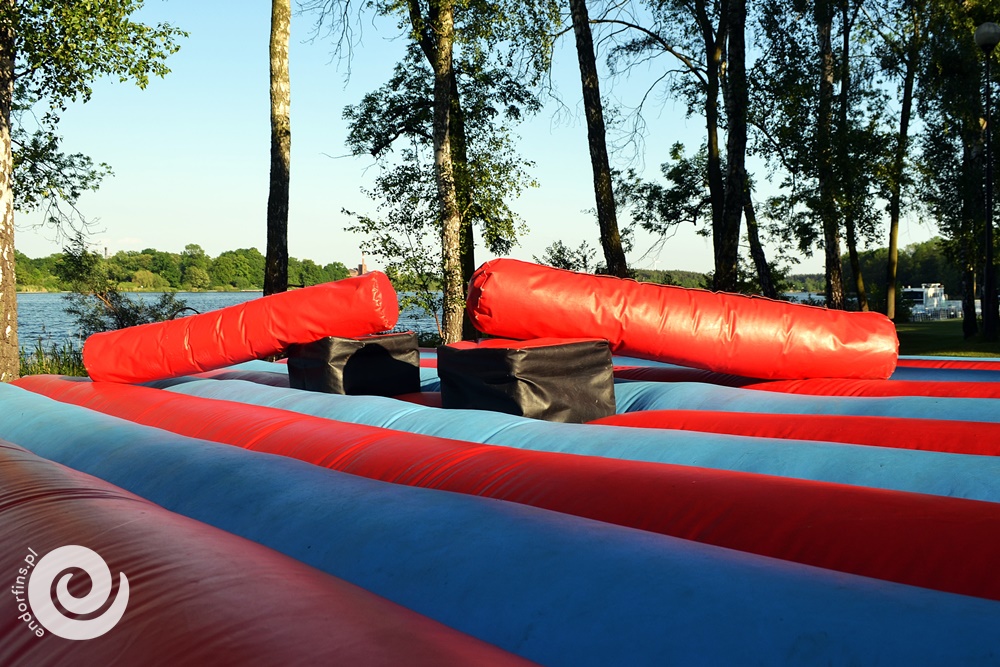 dmuchany ring dla gladiatorów - warszawa