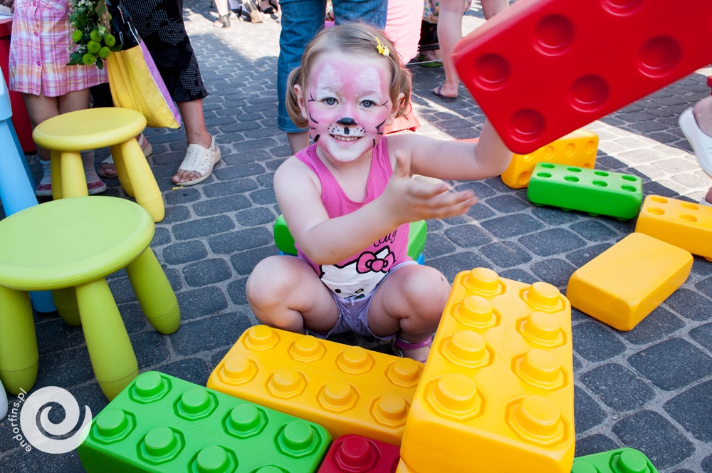 mega lego - strefa zabaw dla dzieci na impreze firmową