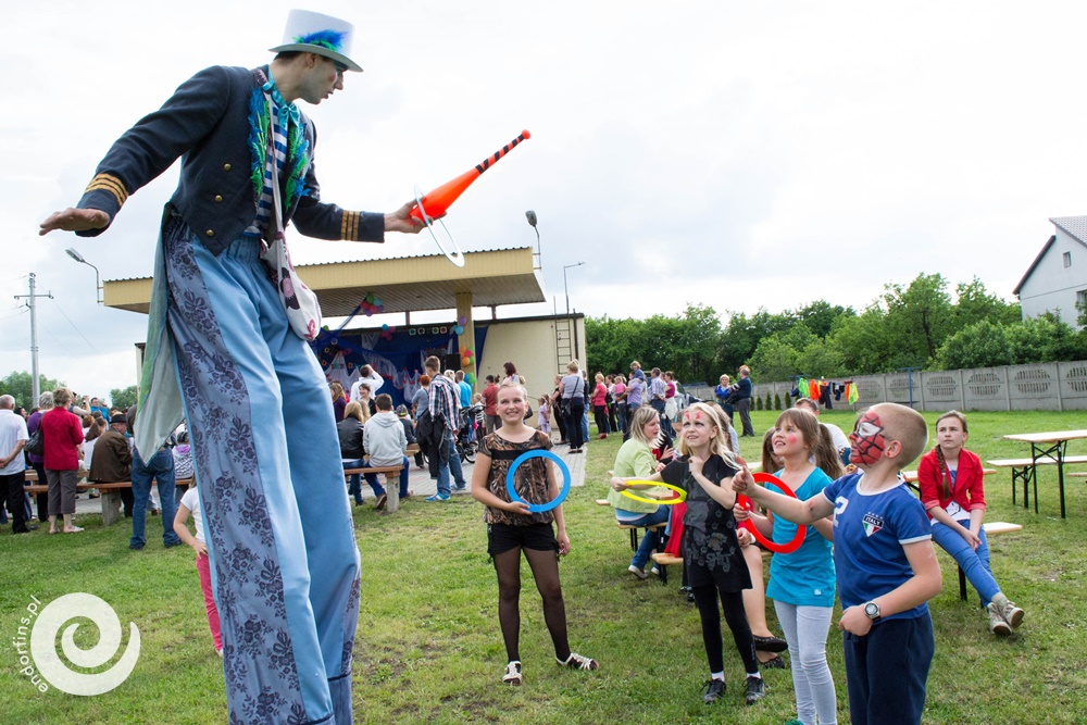 szczudlarze piknik firmowy łódź